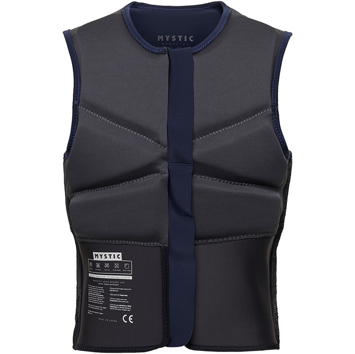 2024 Mystic Mens Block Front Zip Impact Vest 35005.230212 - Navy